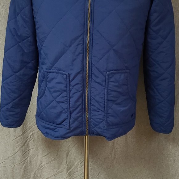 Vtg Polar King By Key Mens Large Reg Blue Full Zip Quilted Workwear Lined Jacket - Picture 8 of 16